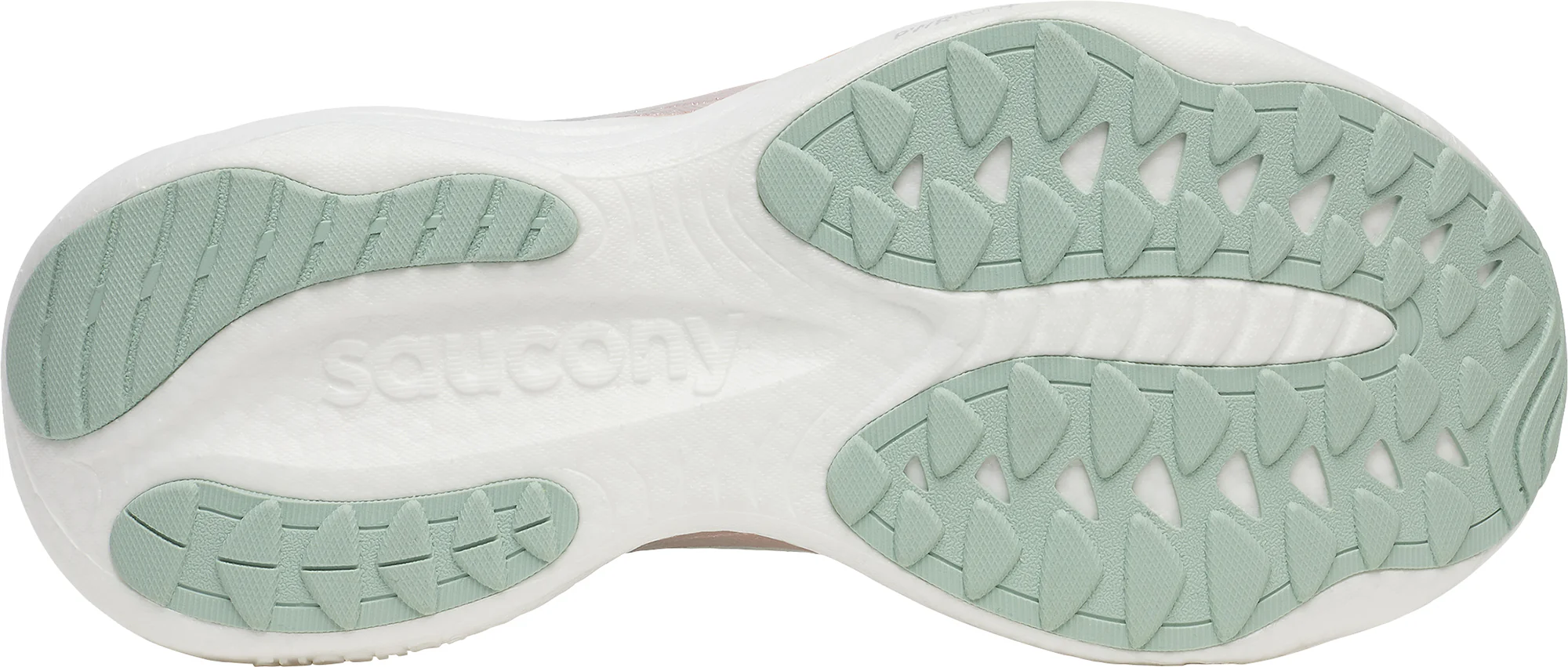 Saucony Ride 19 Womens Running Shoes - Green - Image 2
