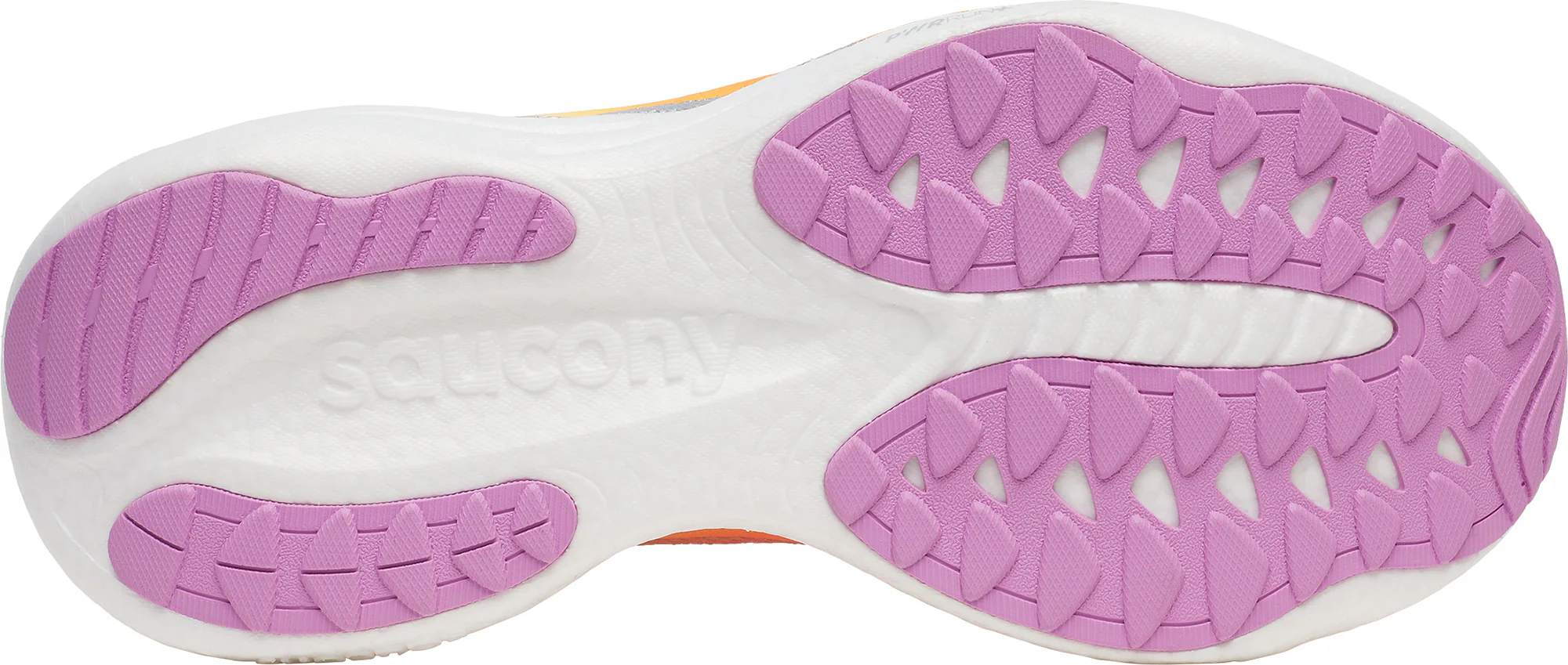 Saucony Ride 19 Womens Running Shoes - Orange - Image 2