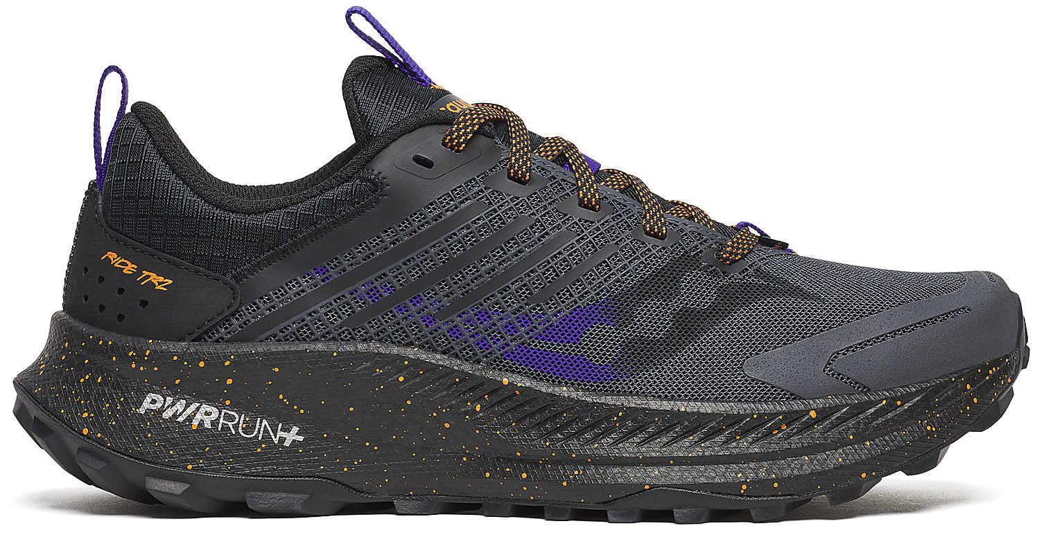 Saucony Ride TR2 Womens Trail Running Shoes - Black