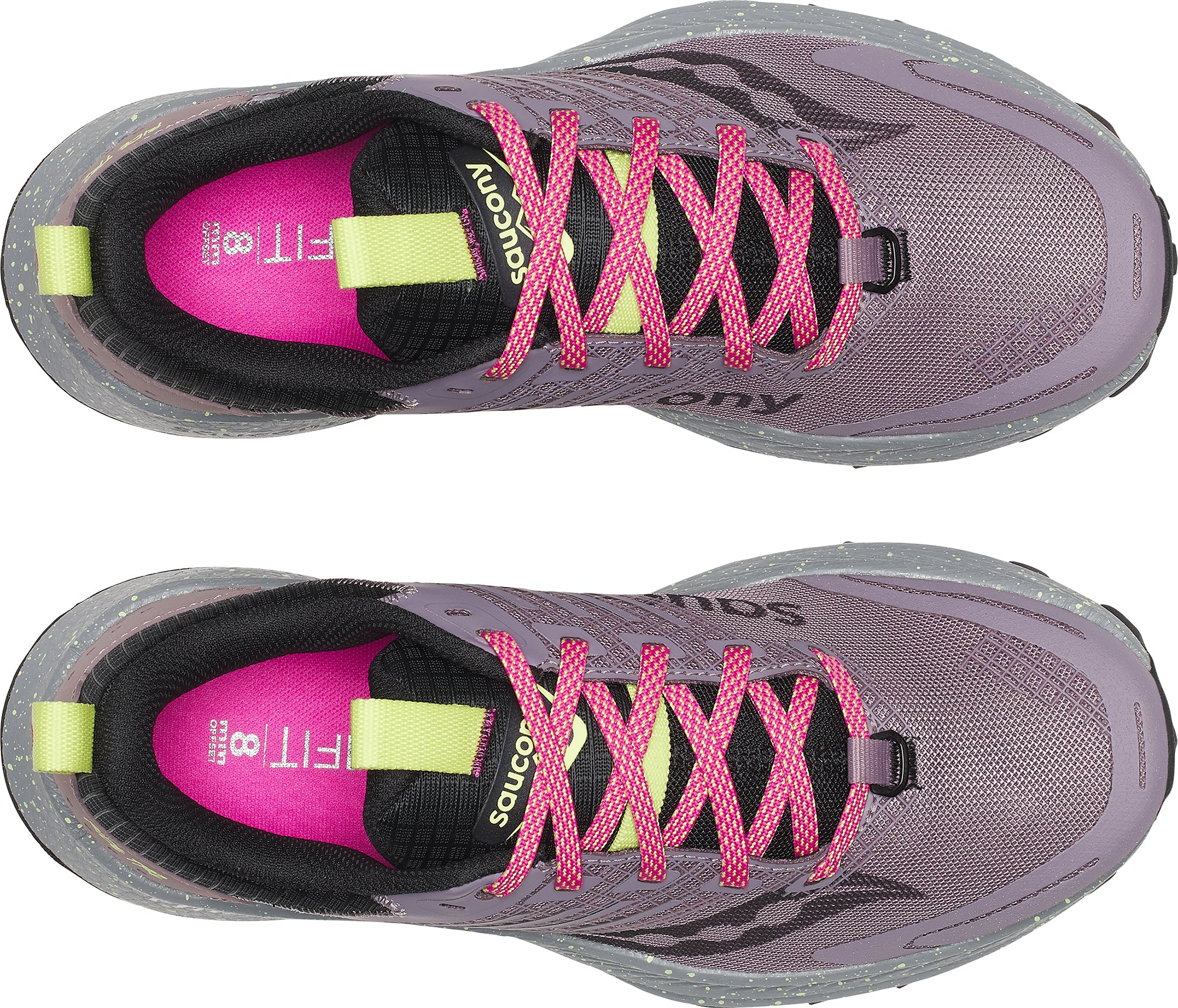 Saucony Ride TR2 Womens Trail Running Shoes - Purple - Image 4