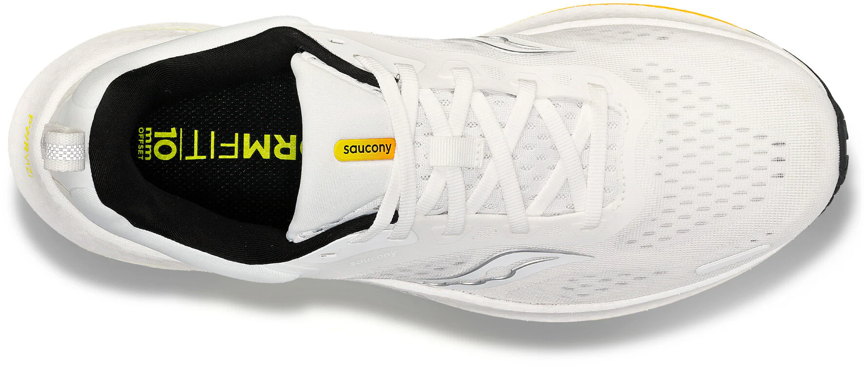 Saucony Surge 3 Mens Running Shoes - White - Image 4