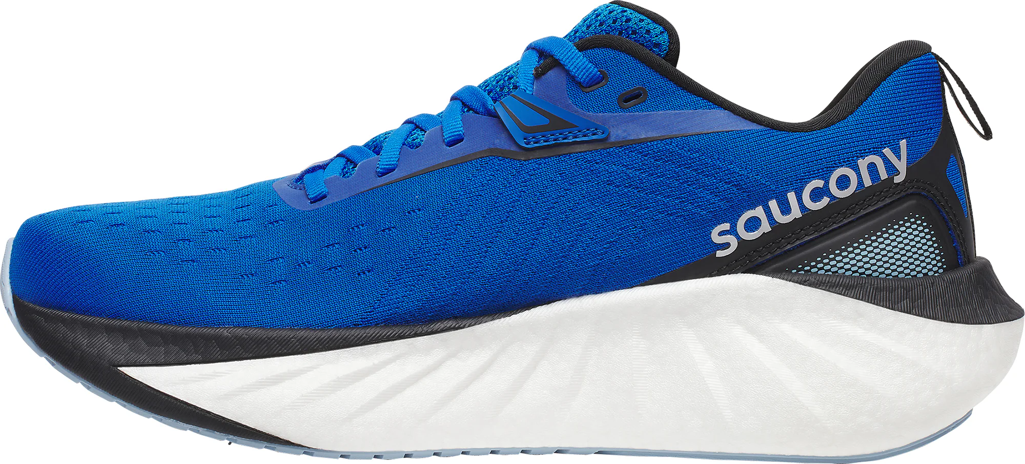 Saucony Triumph 22 Mens Running Shoes - Black - Image 3