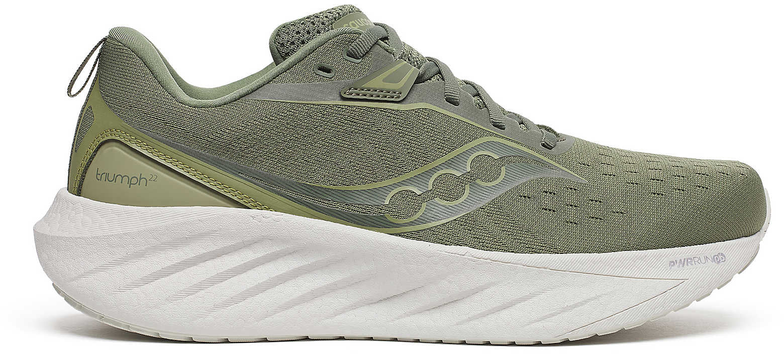 Saucony Triumph 22 Mens Running Shoes - Green