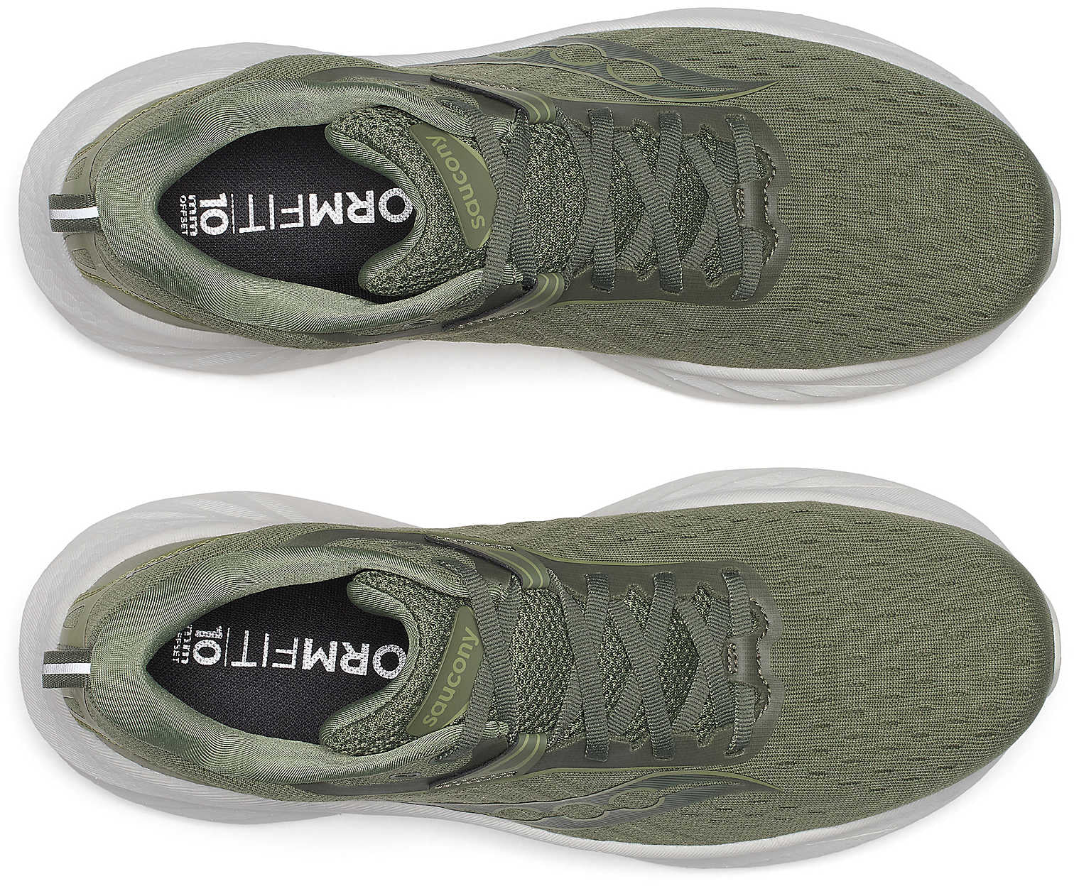 Saucony Triumph 22 Mens Running Shoes - Green - Image 4