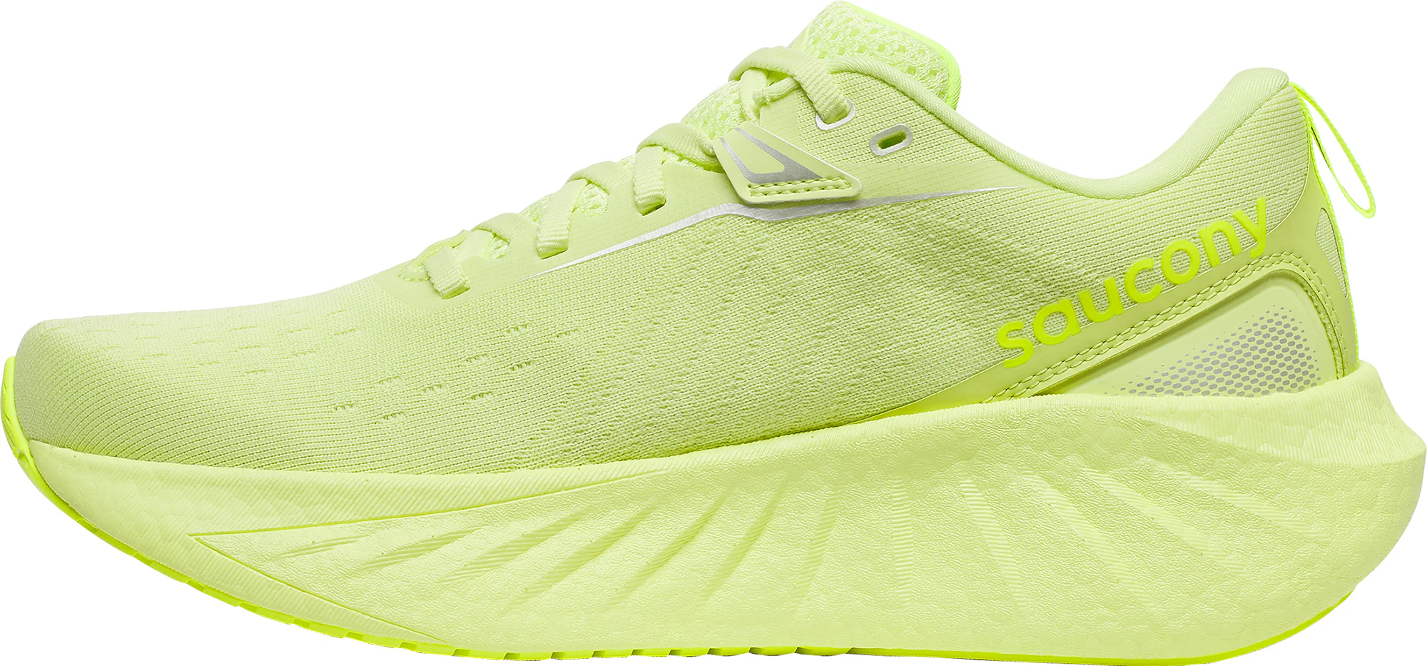 Saucony Triumph 22 Womens Running Shoes - Yellow - Image 3
