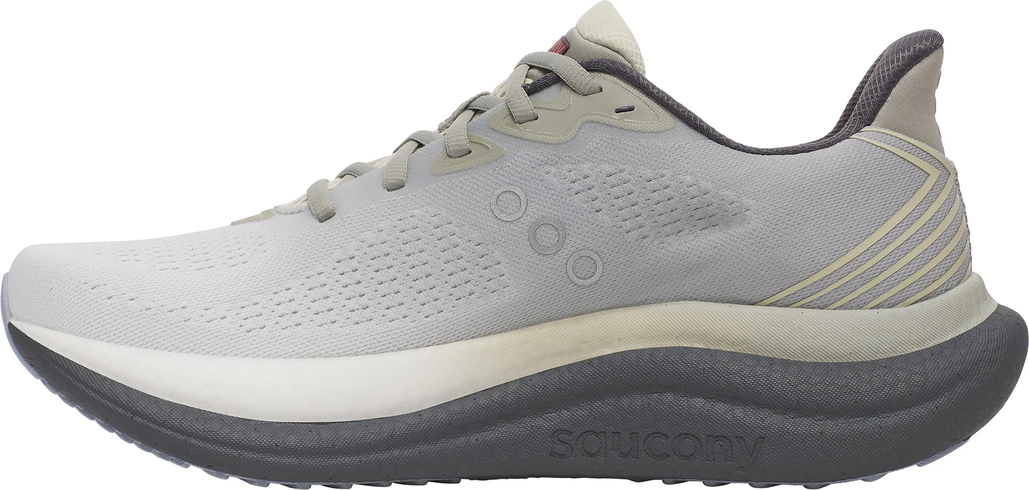 Saucony Triumph 23 Mens Running Shoes - Grey - Image 3