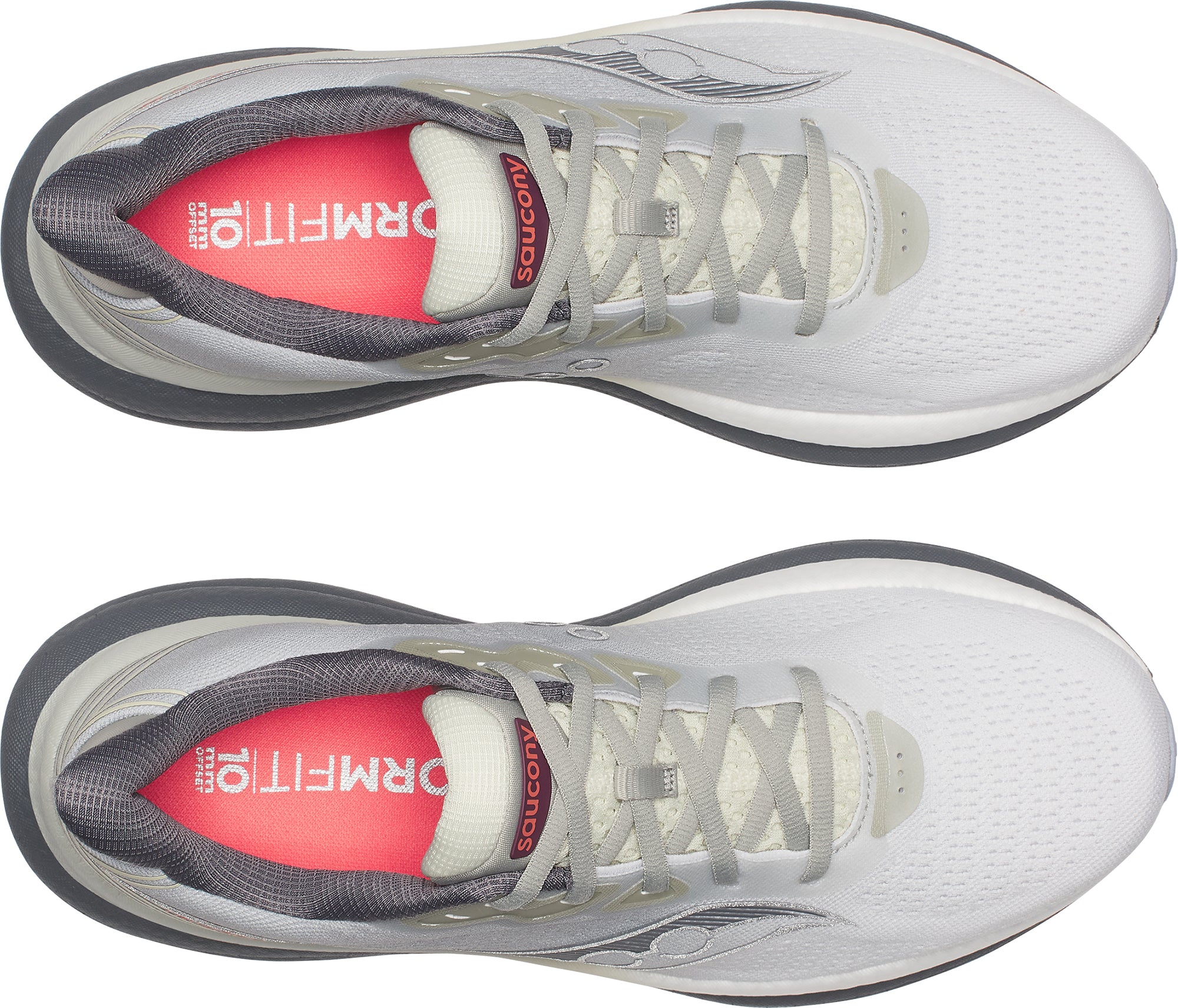 Saucony Triumph 23 Mens Running Shoes - Grey - Image 4