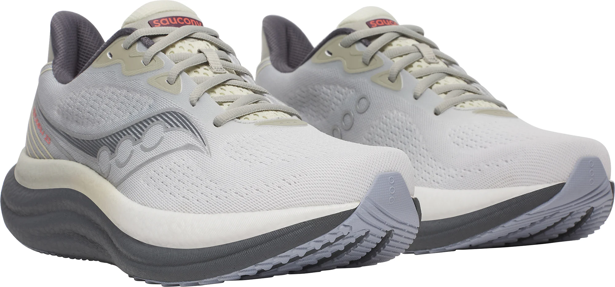 Saucony Triumph 23 Mens Running Shoes - Grey - Image 6