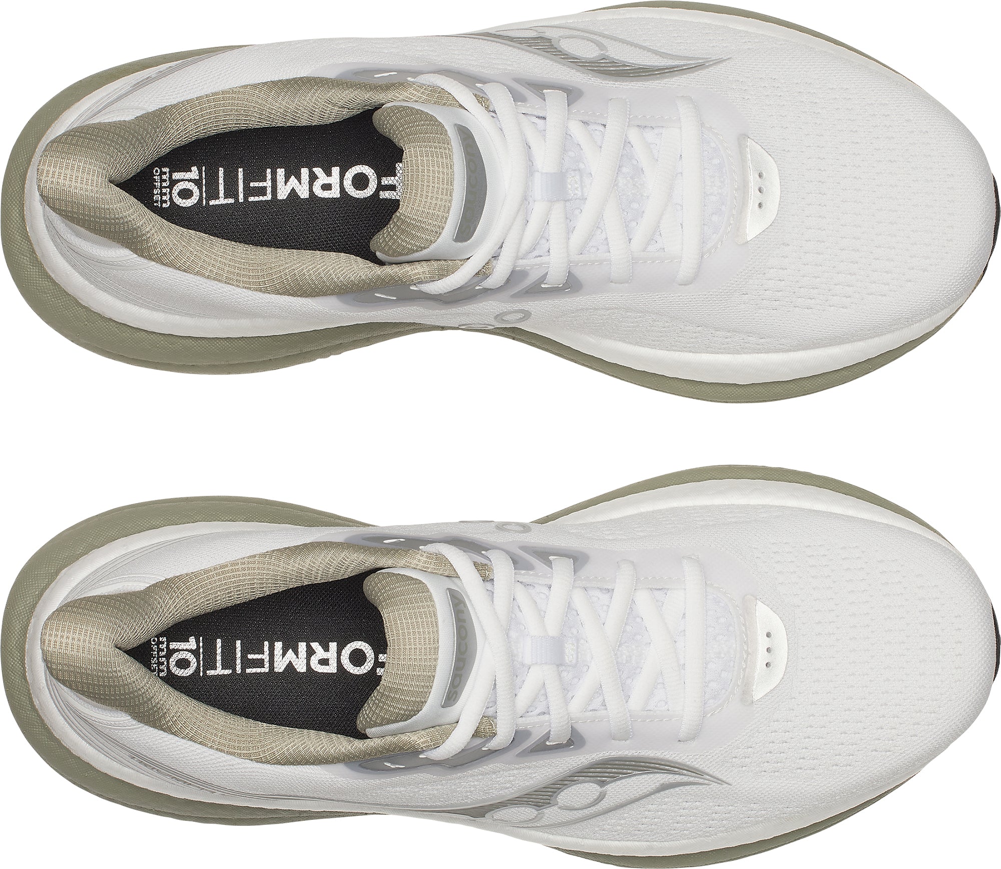 Saucony Triumph 23 Mens Running Shoes - White - Image 4