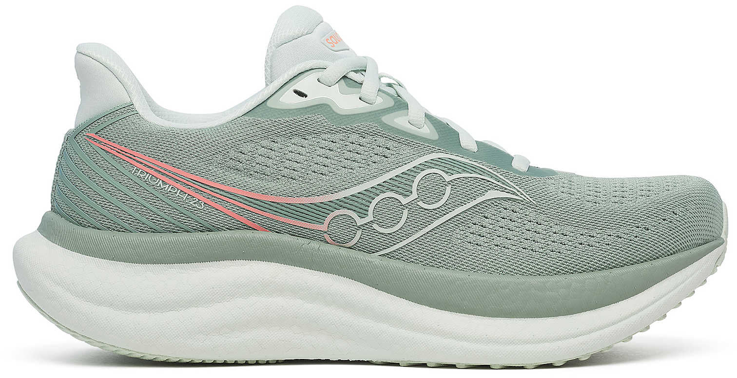 Saucony Triumph 23 Womens Running Shoes - Green