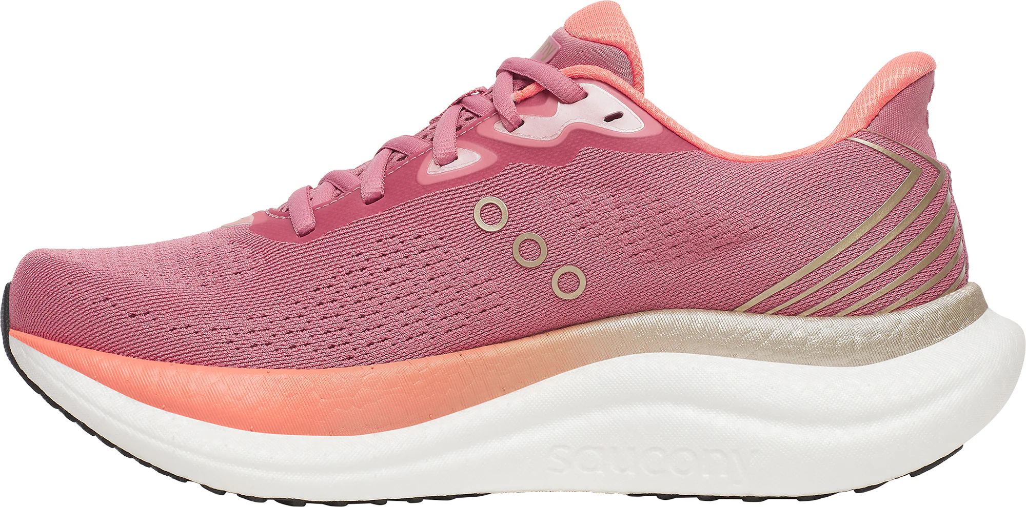 Saucony Triumph 23 Womens Running Shoes - Pink - Image 3