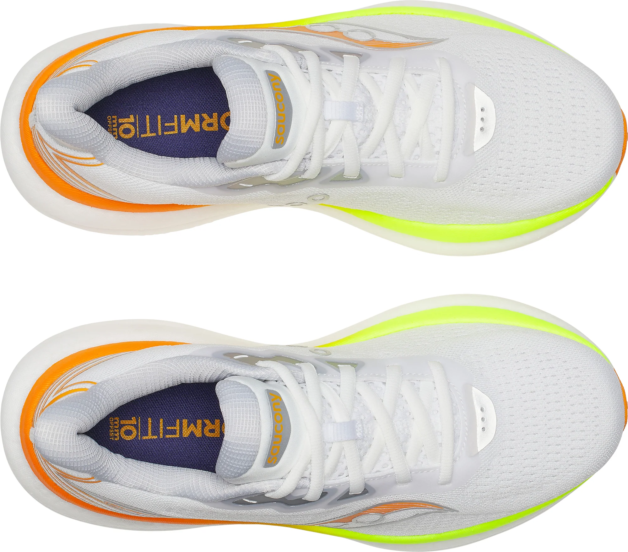 Saucony Triumph 23 Womens Running Shoes - White - Image 4