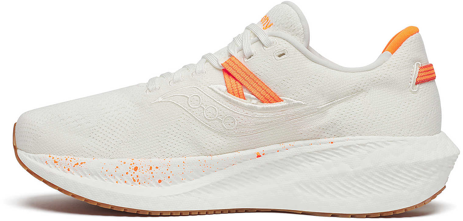 Saucony Triumph RFG Mens Running Shoes - White - Image 3