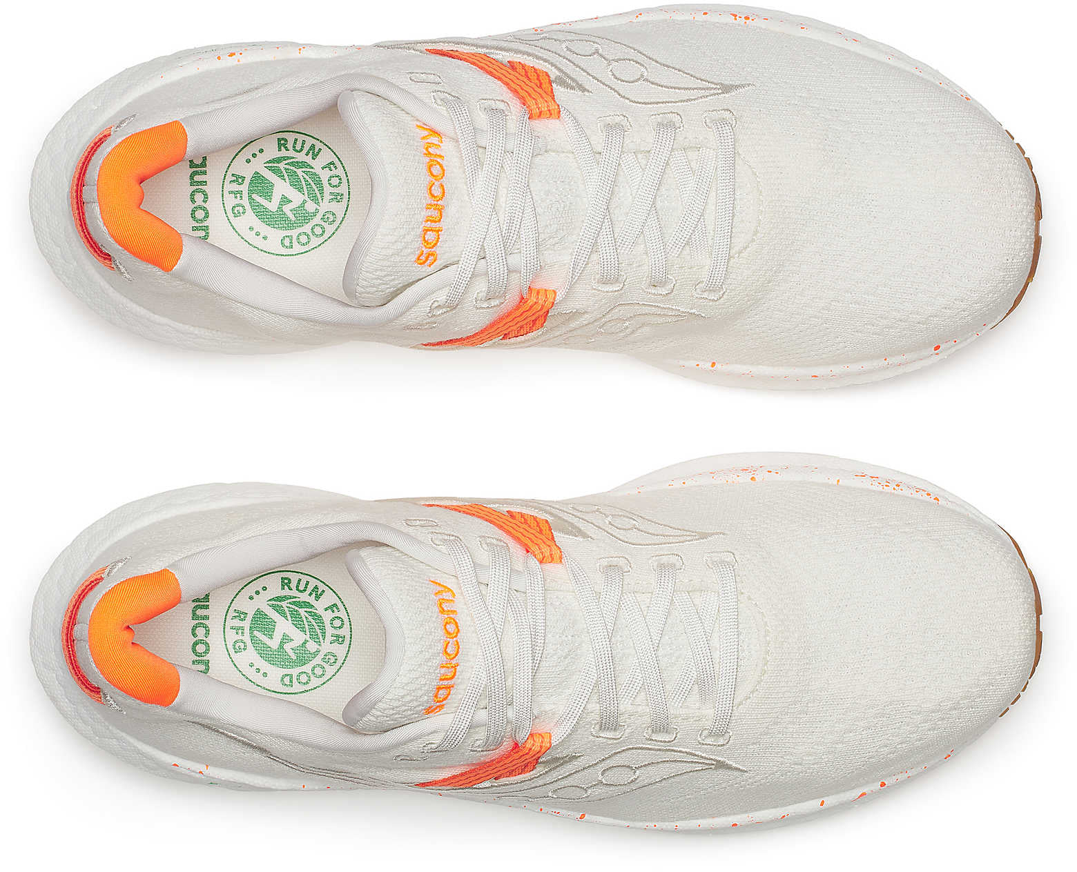 Saucony Triumph RFG Mens Running Shoes - White - Image 4