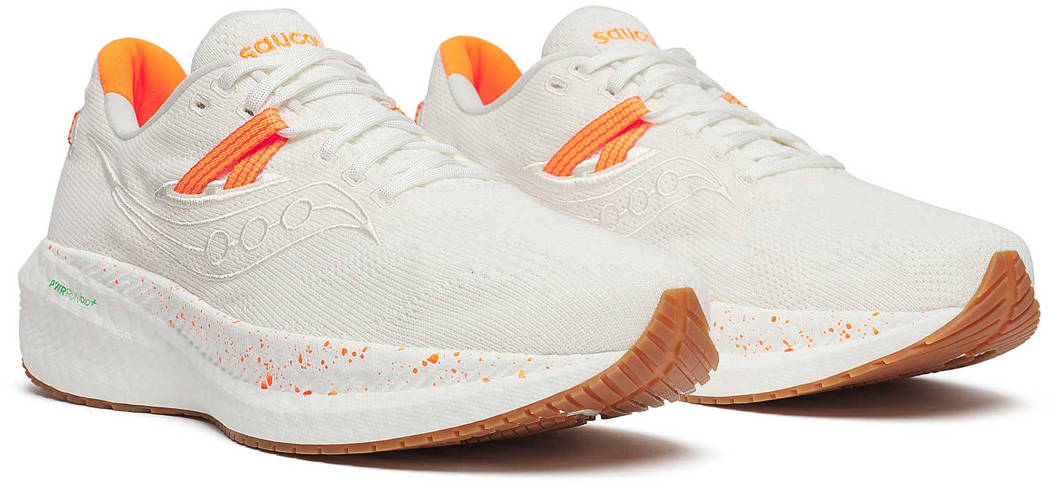 Saucony Triumph RFG Mens Running Shoes - White - Image 6