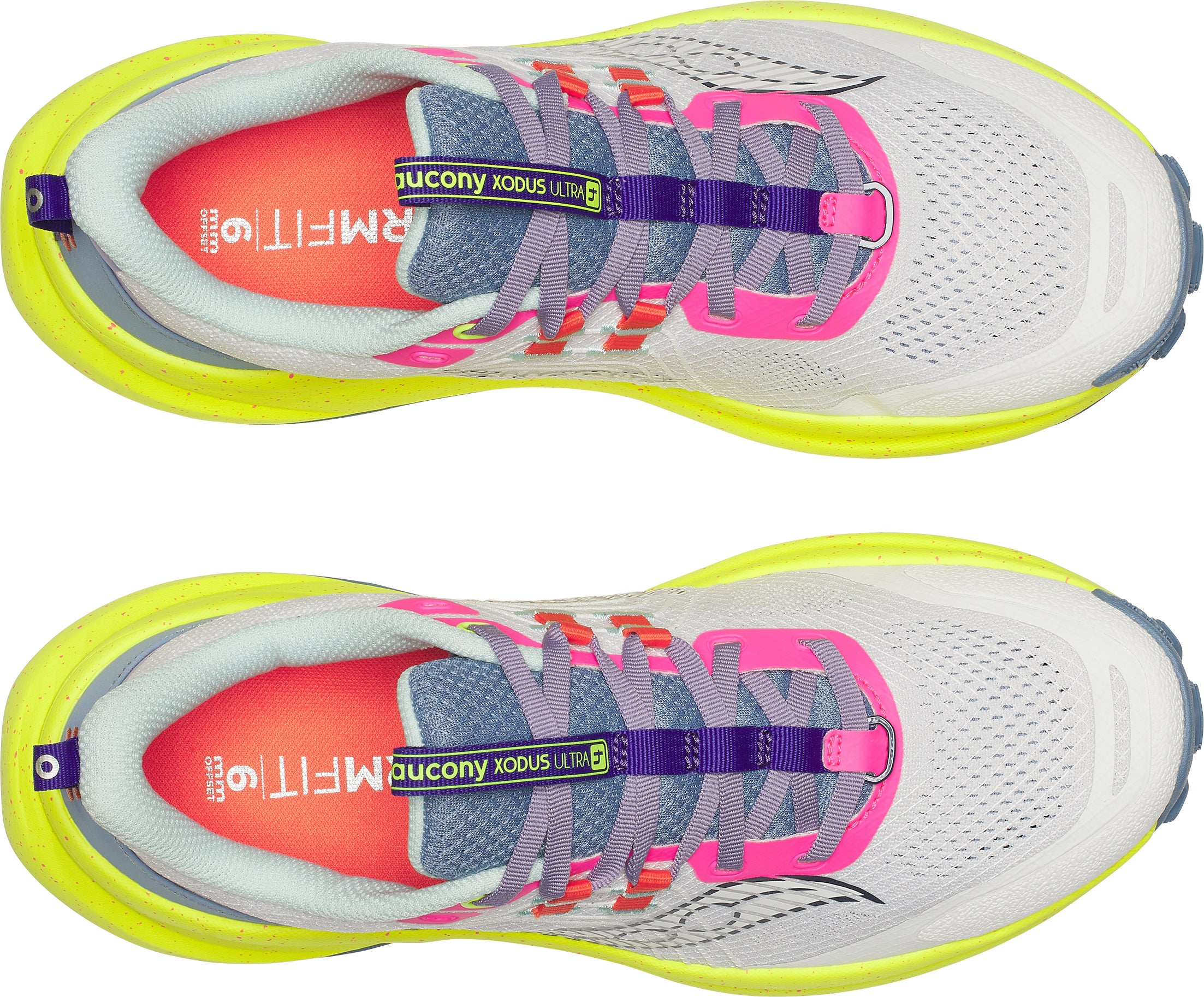 Saucony Xodus Ultra 4 Womens Trail Running Shoes - White - Image 4