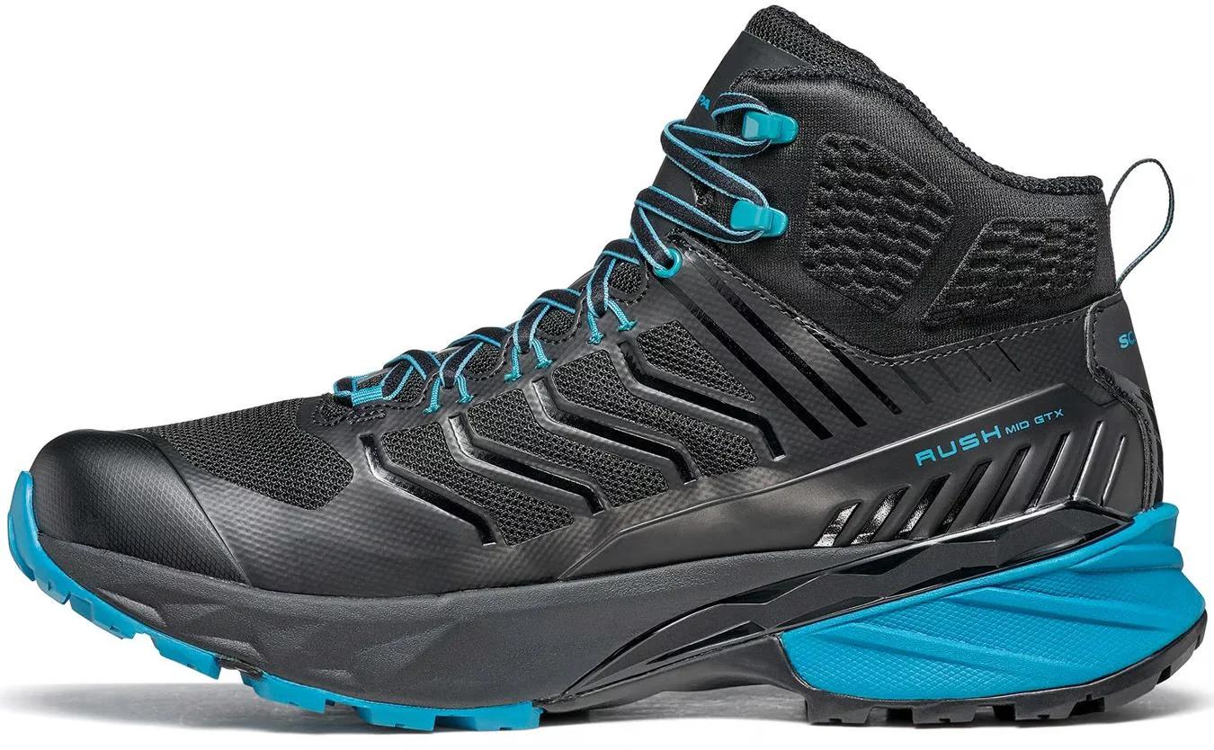 Scarpa Rush Mid GORE-TEX Walking Boots - Black - Image 3