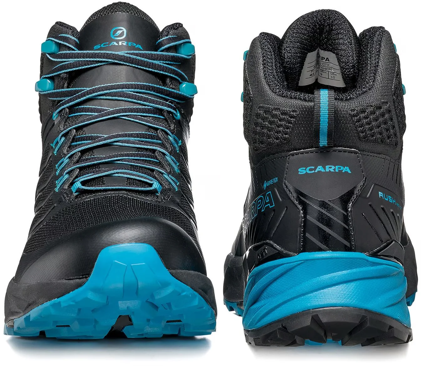Scarpa Rush Mid GORE-TEX Walking Boots - Black - Image 5