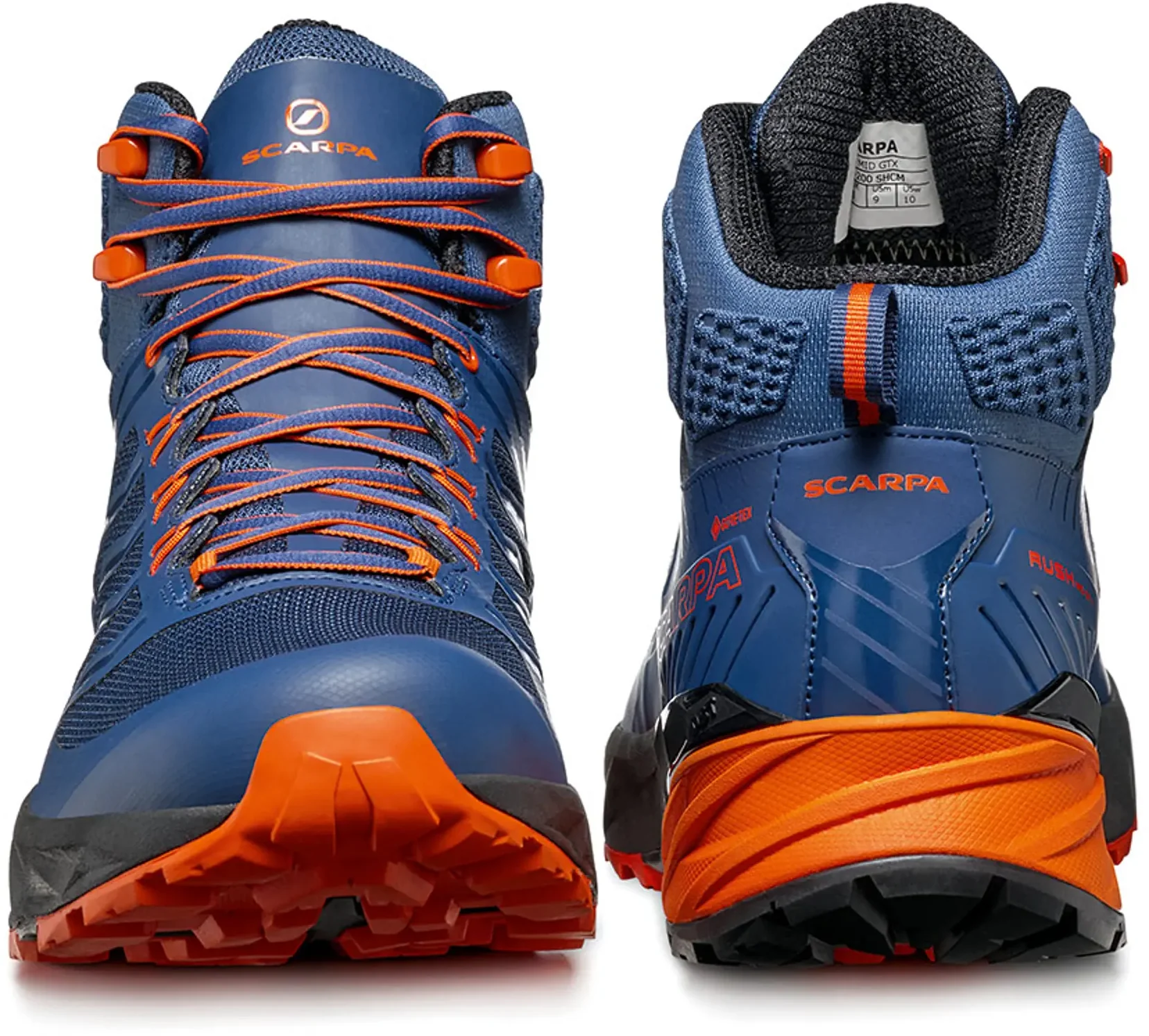 Scarpa Rush Mid GORE-TEX Walking Boots - Blue - Image 5