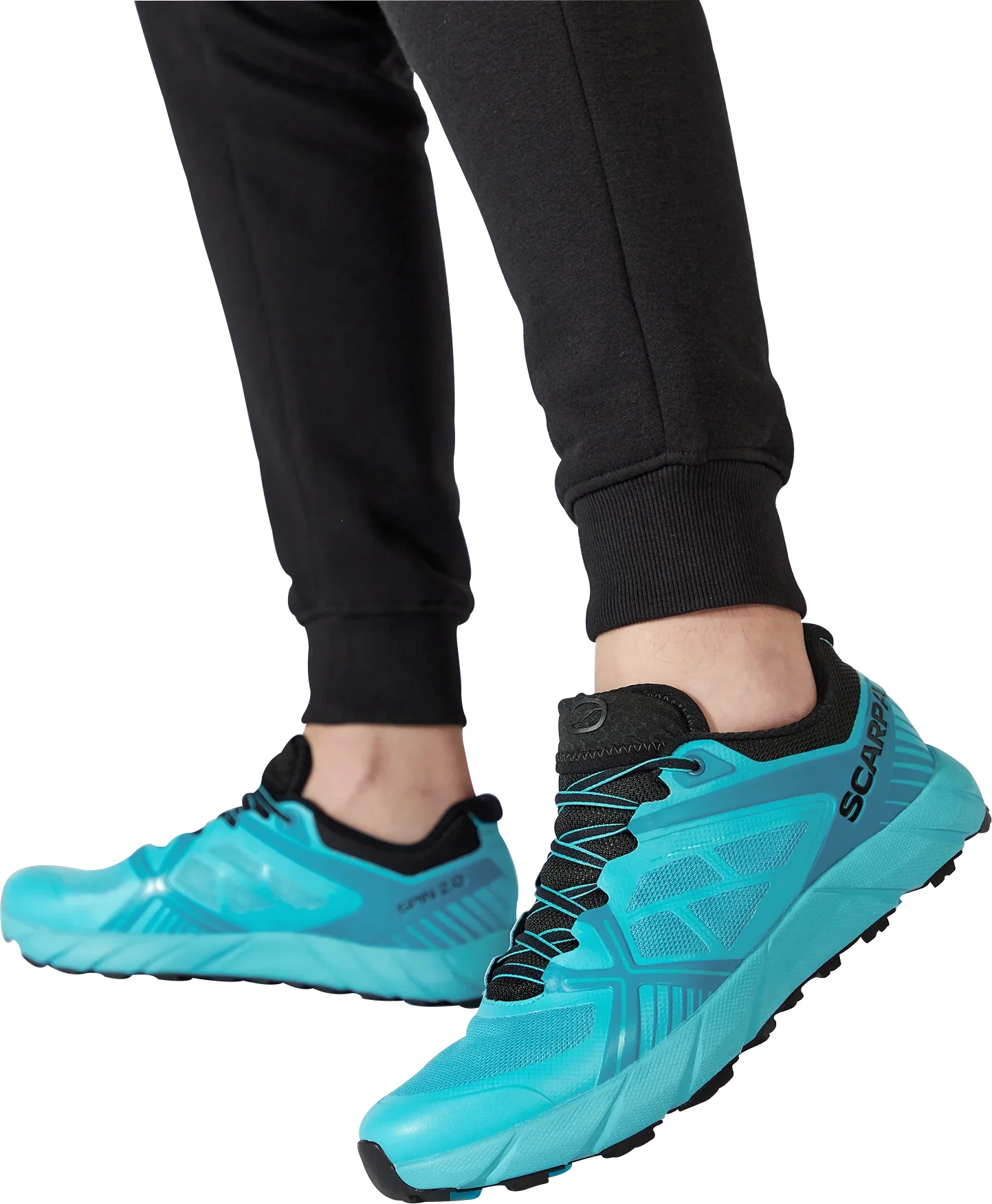 Scarpa Spin 2.0 Mens Trail Running Shoes - Blue - Image 6