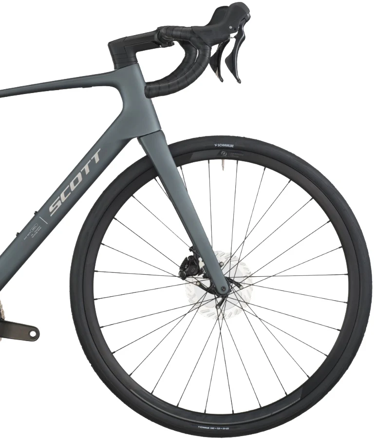 Scott Addict 50 Carbon Road Bike 2026 - Carbon Grey - Image 3