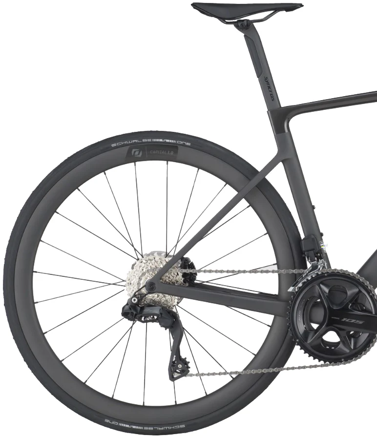 Scott Addict RC 30 Carbon Road Bike 2026 - Carbon Black - Image 2