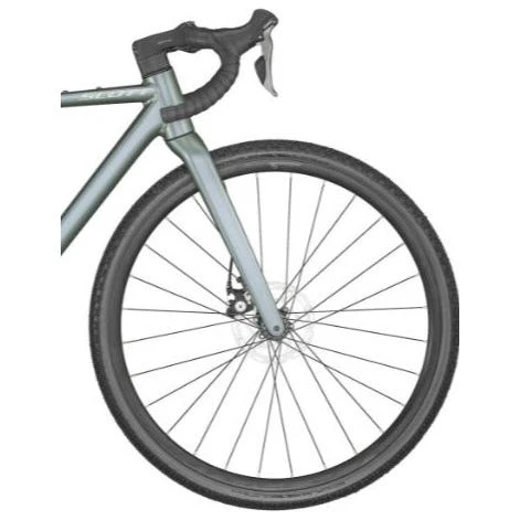 Scott Contessa Speedster Gravel 35 Gravel Bike 2024 - Green - Image 3