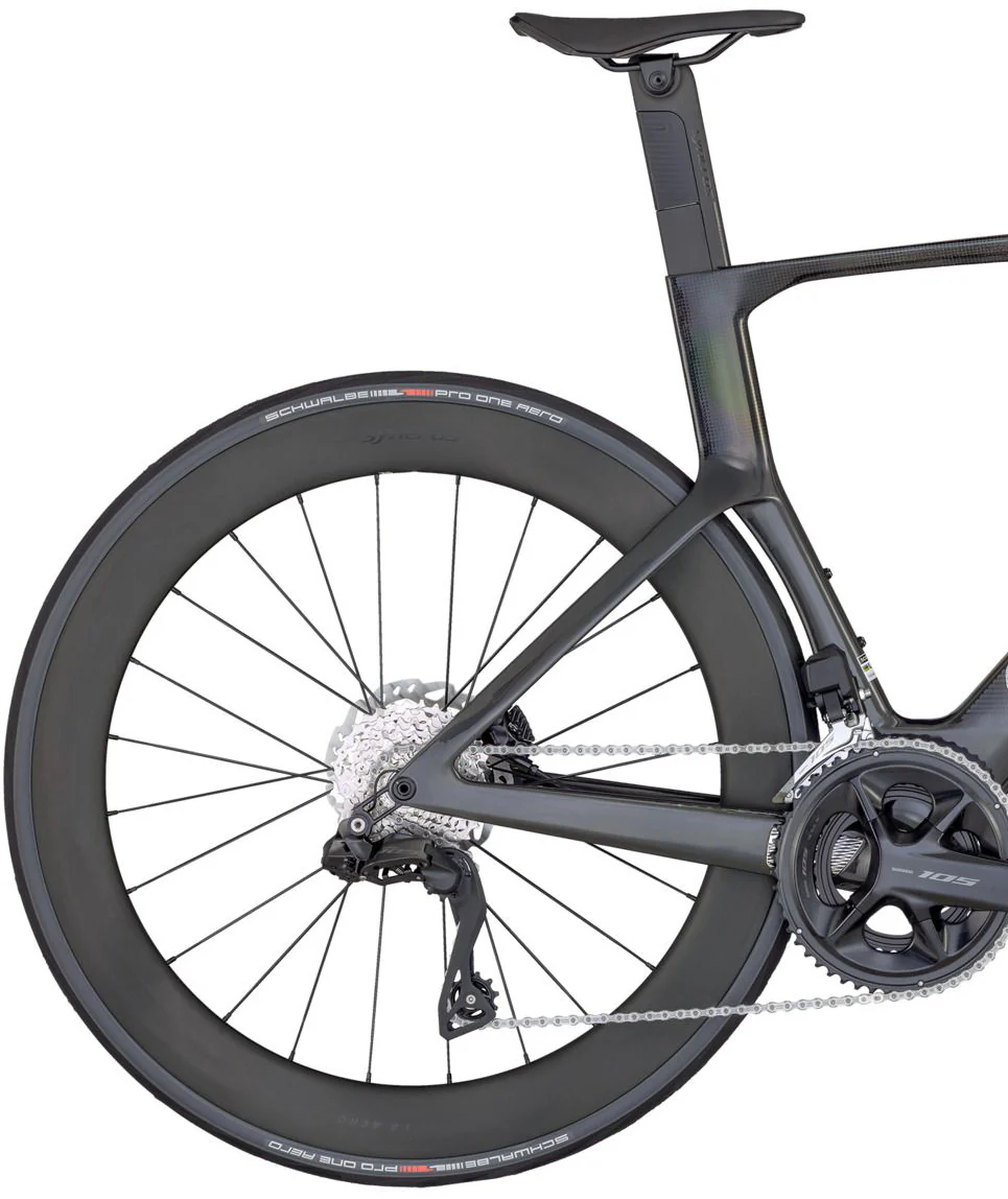 Scott Foil RC 20 105 Di2 Carbon Road Bike 2025 - Metallic Black - Image 2