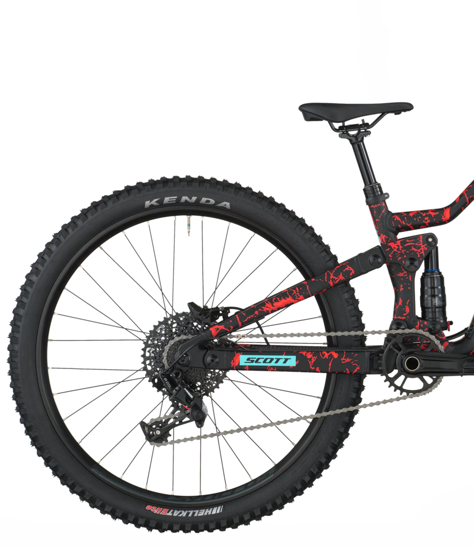 Scott Ransom 600 Kids Full Suspension Mountain Bike 2026 - Black - Image 2