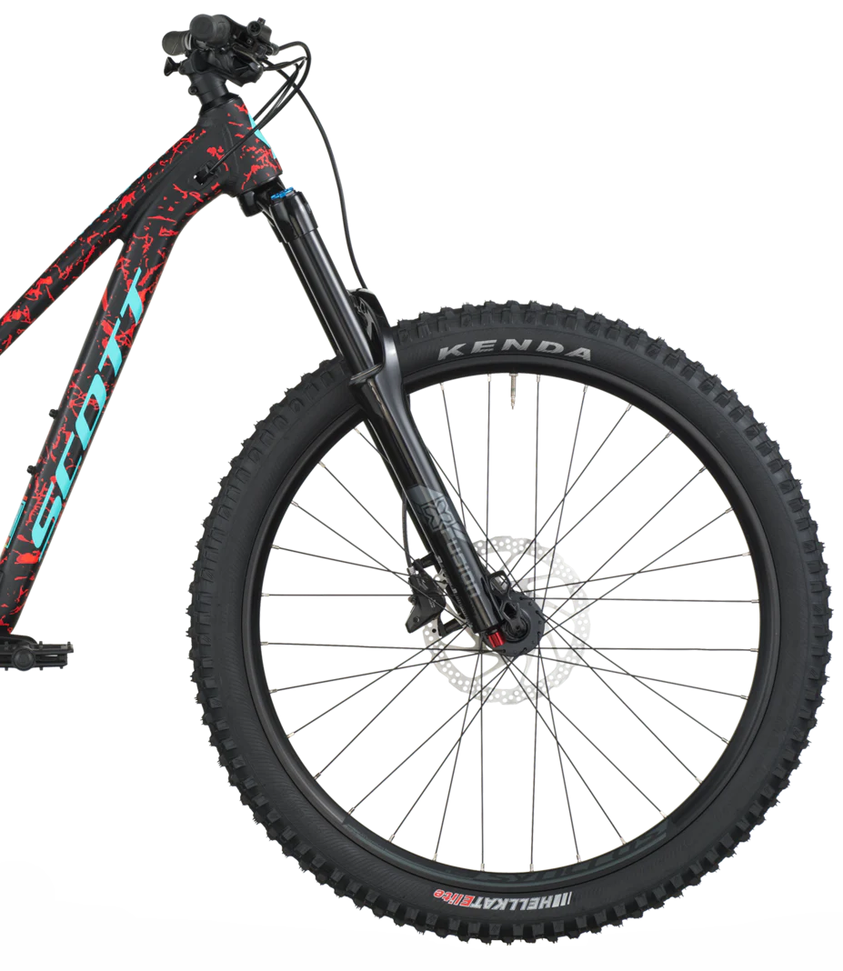 Scott Ransom 600 Kids Full Suspension Mountain Bike 2026 - Black - Image 3