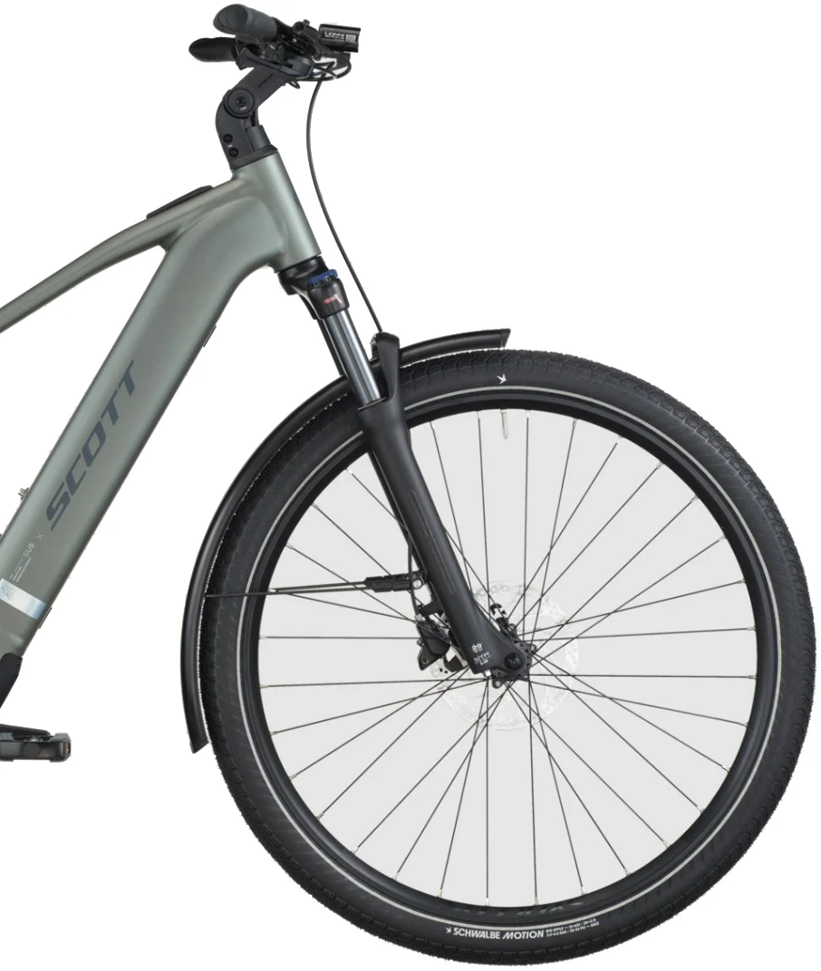 Scott Sub Sport 30 Electric Hybrid Bike 2026 - Highland Green - Image 3