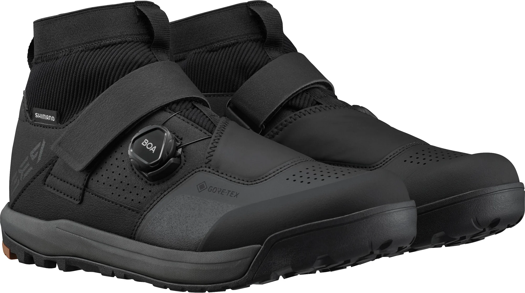 Shimano GE900 GORE-TEX MTB Mens Cycling Shoes - Black - Image 5