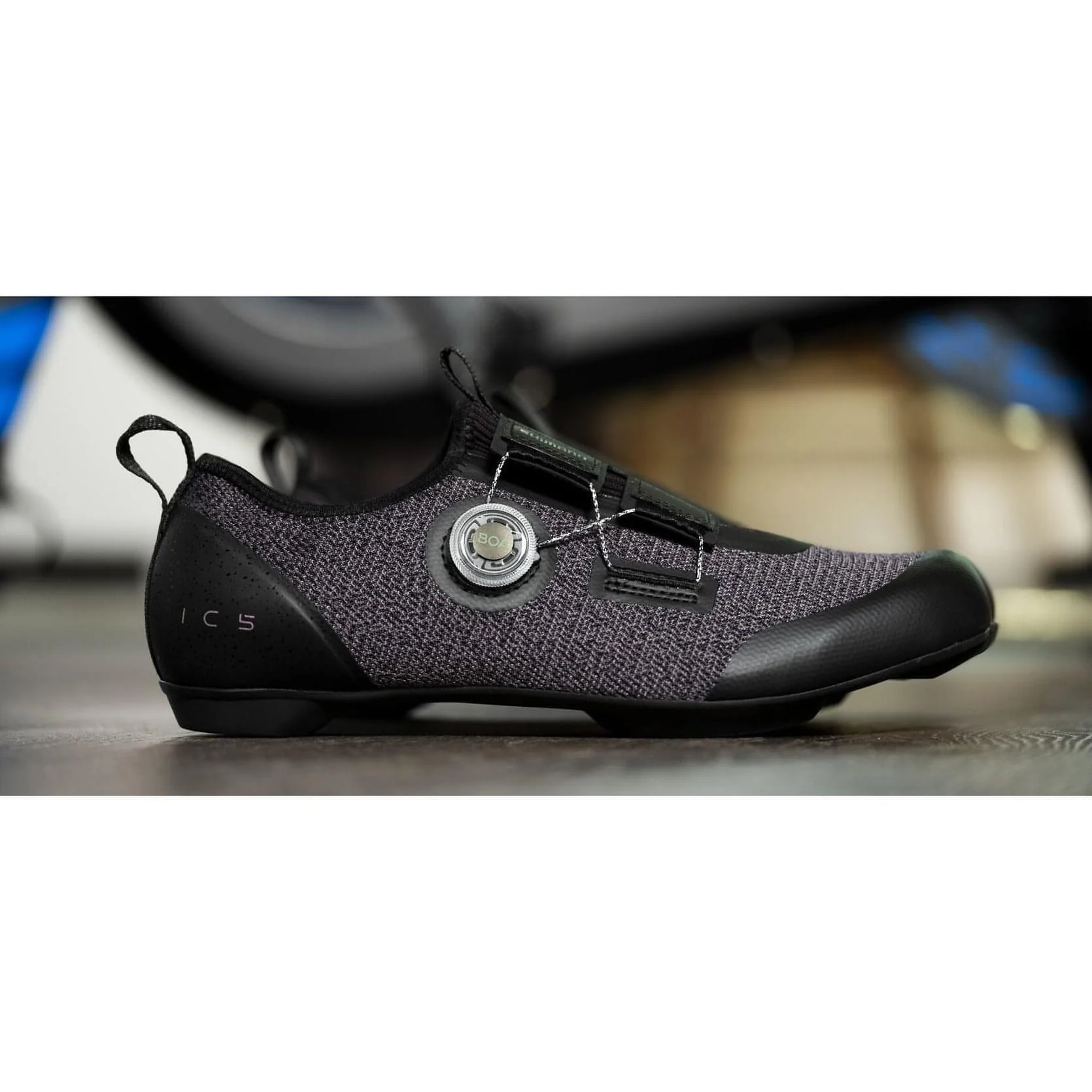 Shimano IC501 Indoor / Spinning Unisex Cycling Shoes - Black - Image 8