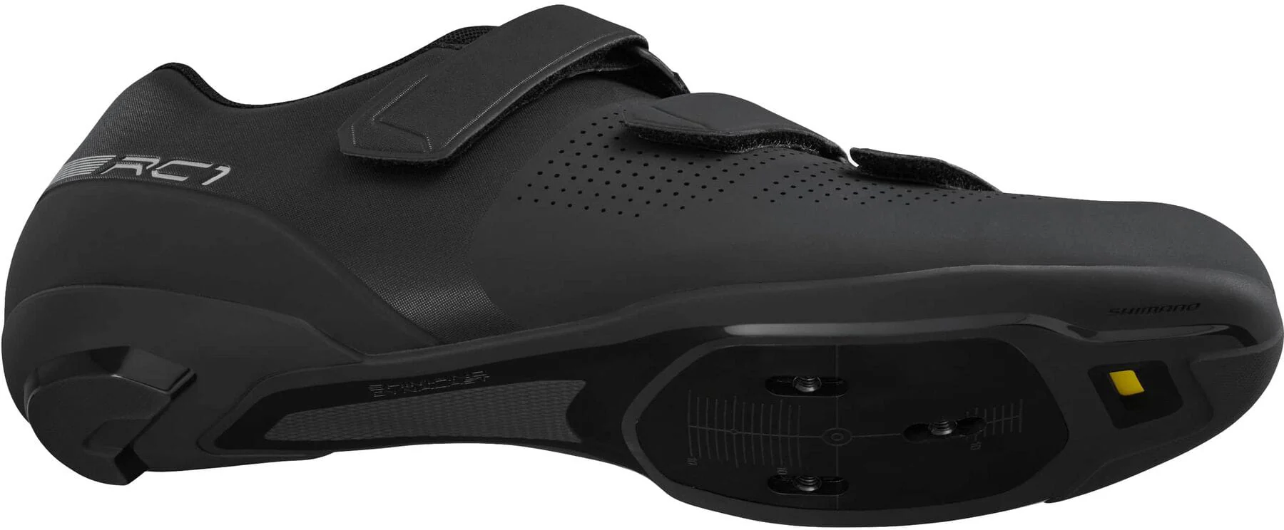 Shimano RC102 Mens Road Cycling Shoes - Black - Image 6