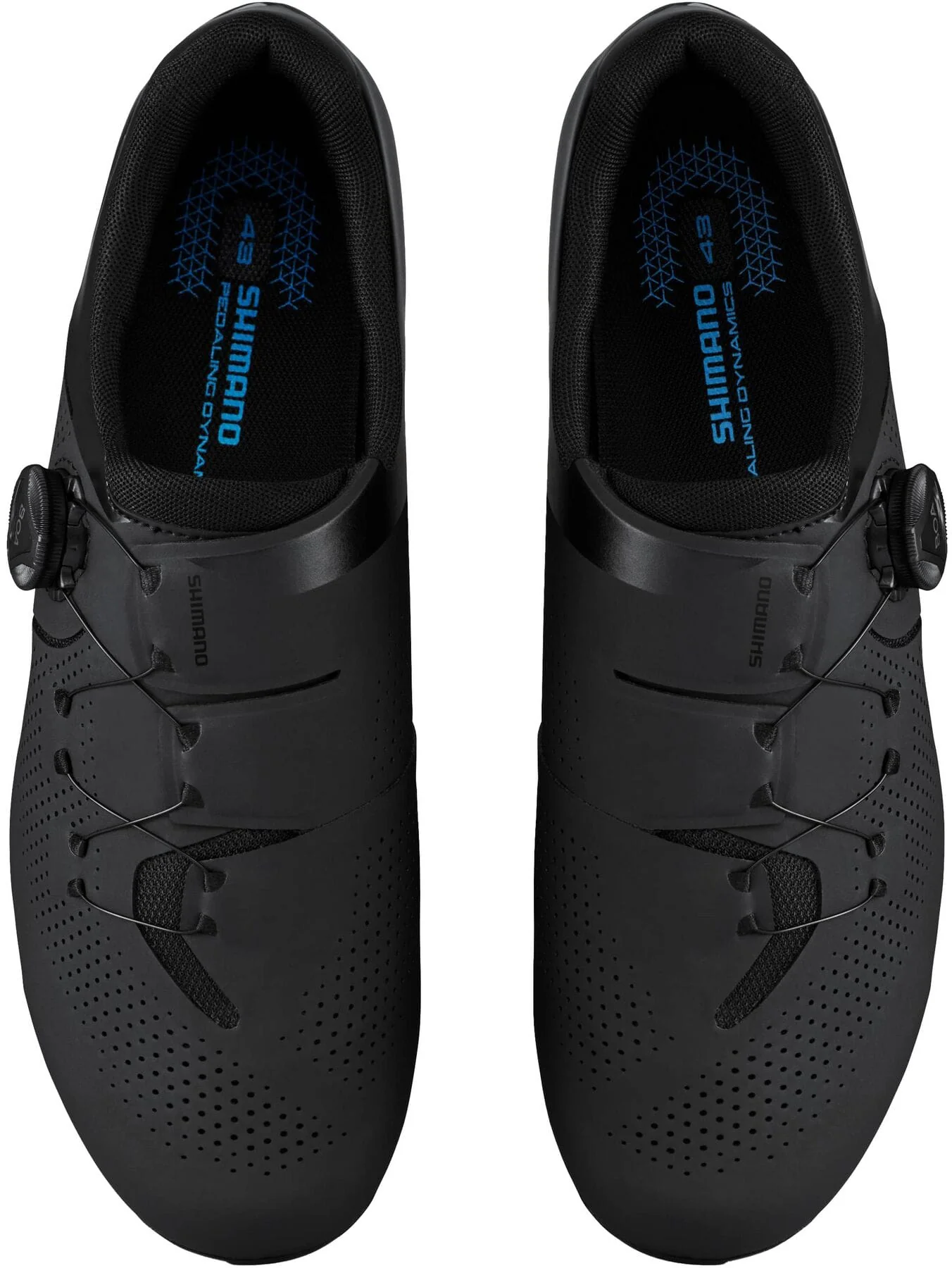 Shimano RC302 Mens Road Cycling Shoes - Black - Image 4