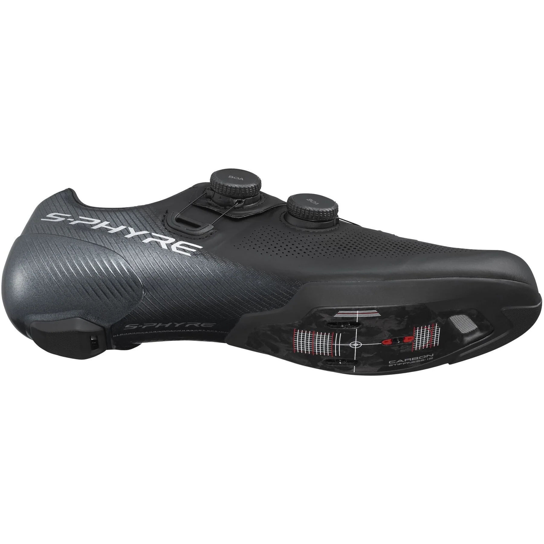 Shimano RC903 S-Phyre Road Cycling Shoes - Black - Image 3