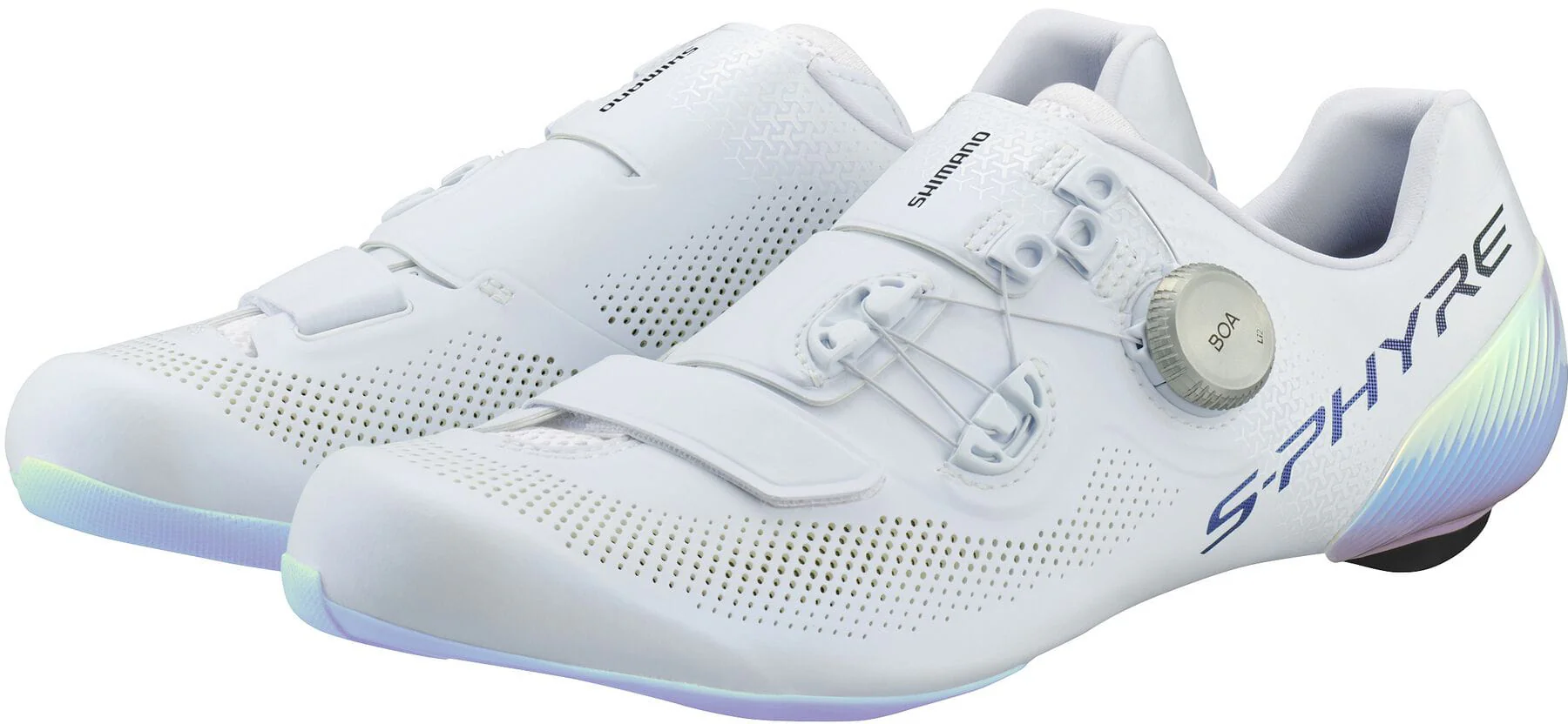 Shimano RC903P S-Phyre PWR Road Cycling Shoes - White - Image 4