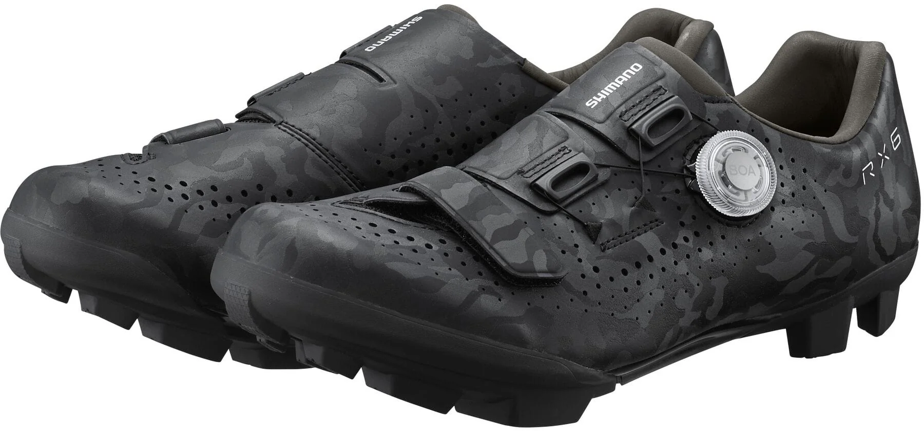 Shimano RX600 Mens Gravel Cycling Shoes - Black - Image 4