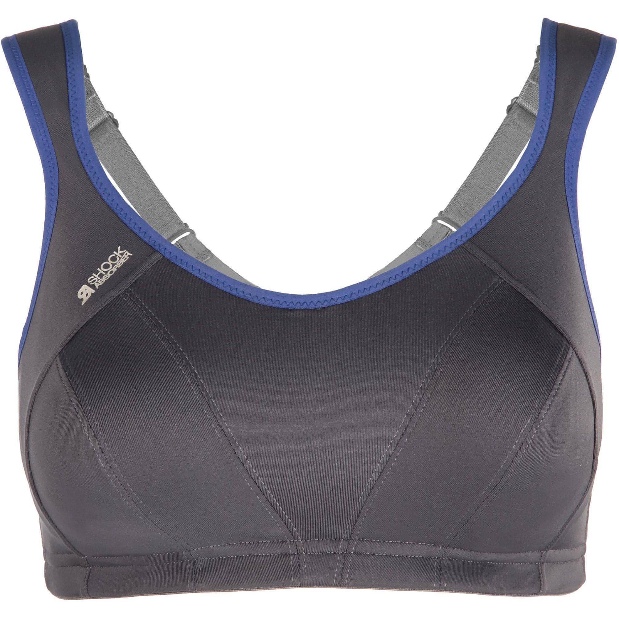 Shock Absorber Active Support Womens Sports Bra - Grey - Image 2