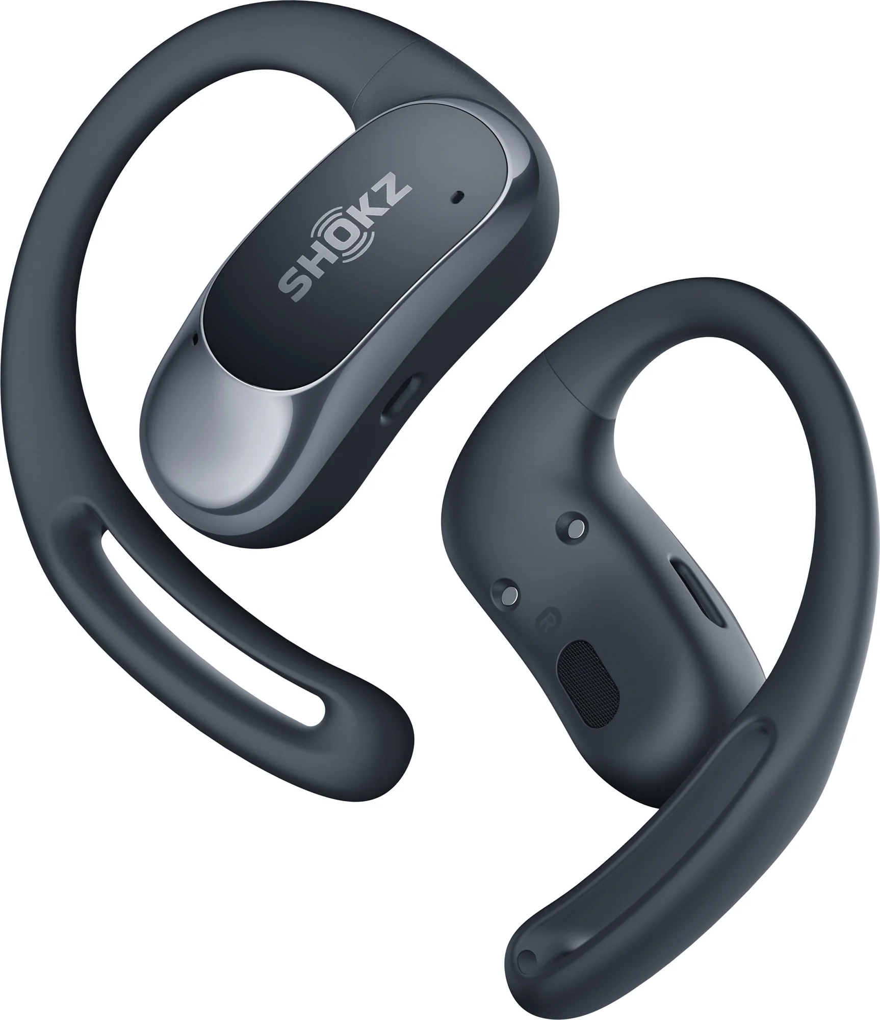 Shokz OpenFit Air Wireless Bone Conduction Running Headphones - Black - Image 2