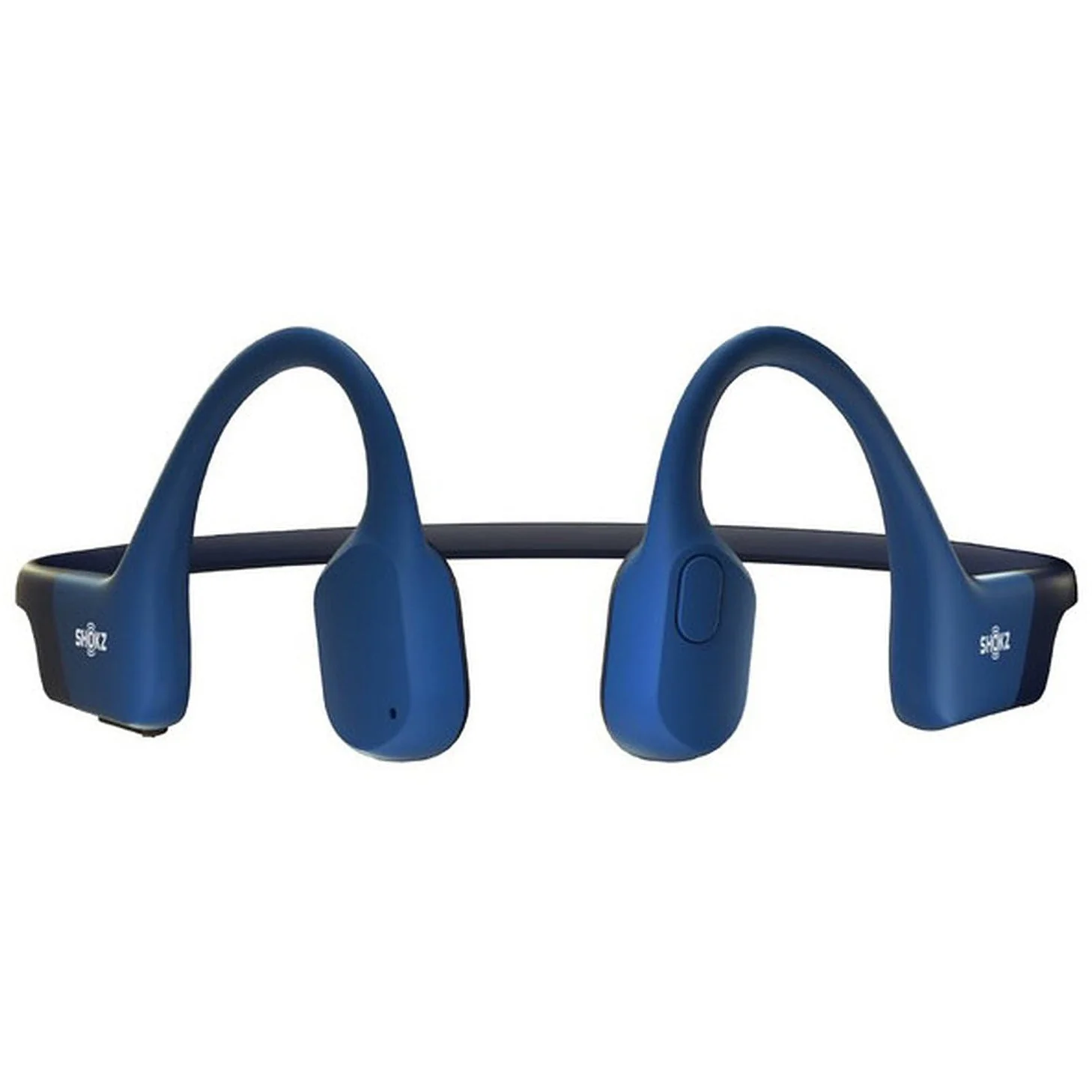 Shokz OpenRun Mini Wireless Bone Conduction Running Headphones - Blue - Image 2