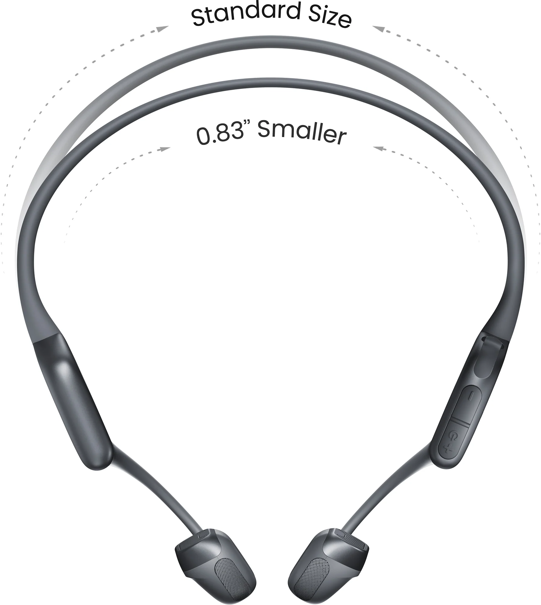 Shokz OpenRun Pro 2 Mini Wireless Bone Conduction Running Headphones - Black - Image 6
