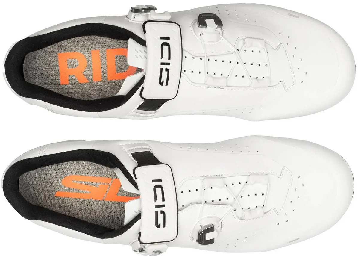 Sidi Genius X Road Cycling Shoes - White - Image 4