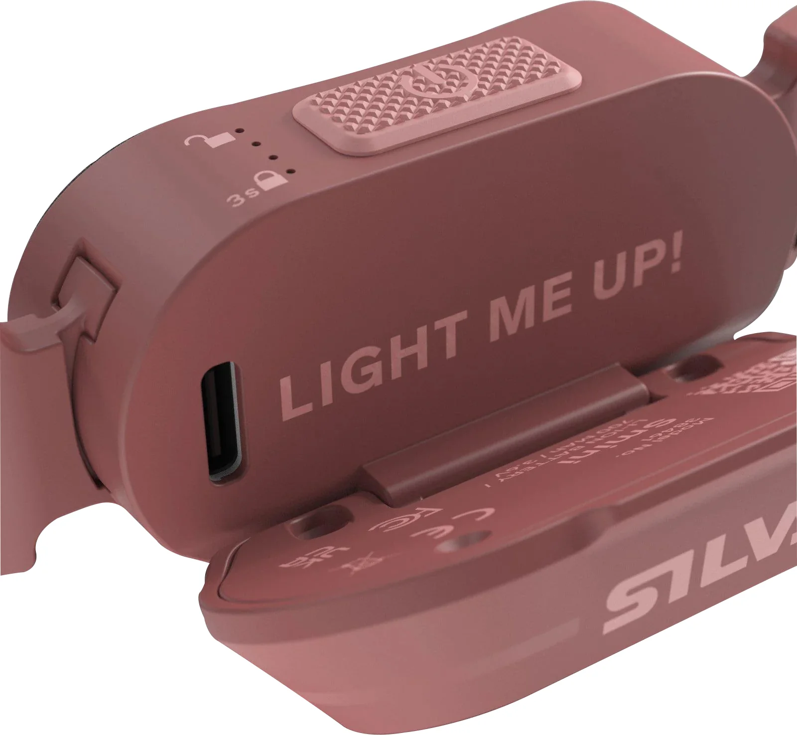 Silva Smini Fly Head Torch - Pink - Image 3
