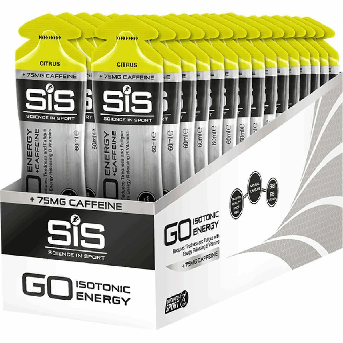 SiS Go Energy Gel Plus Caffeine 60ml (Box of 30) - Image 4