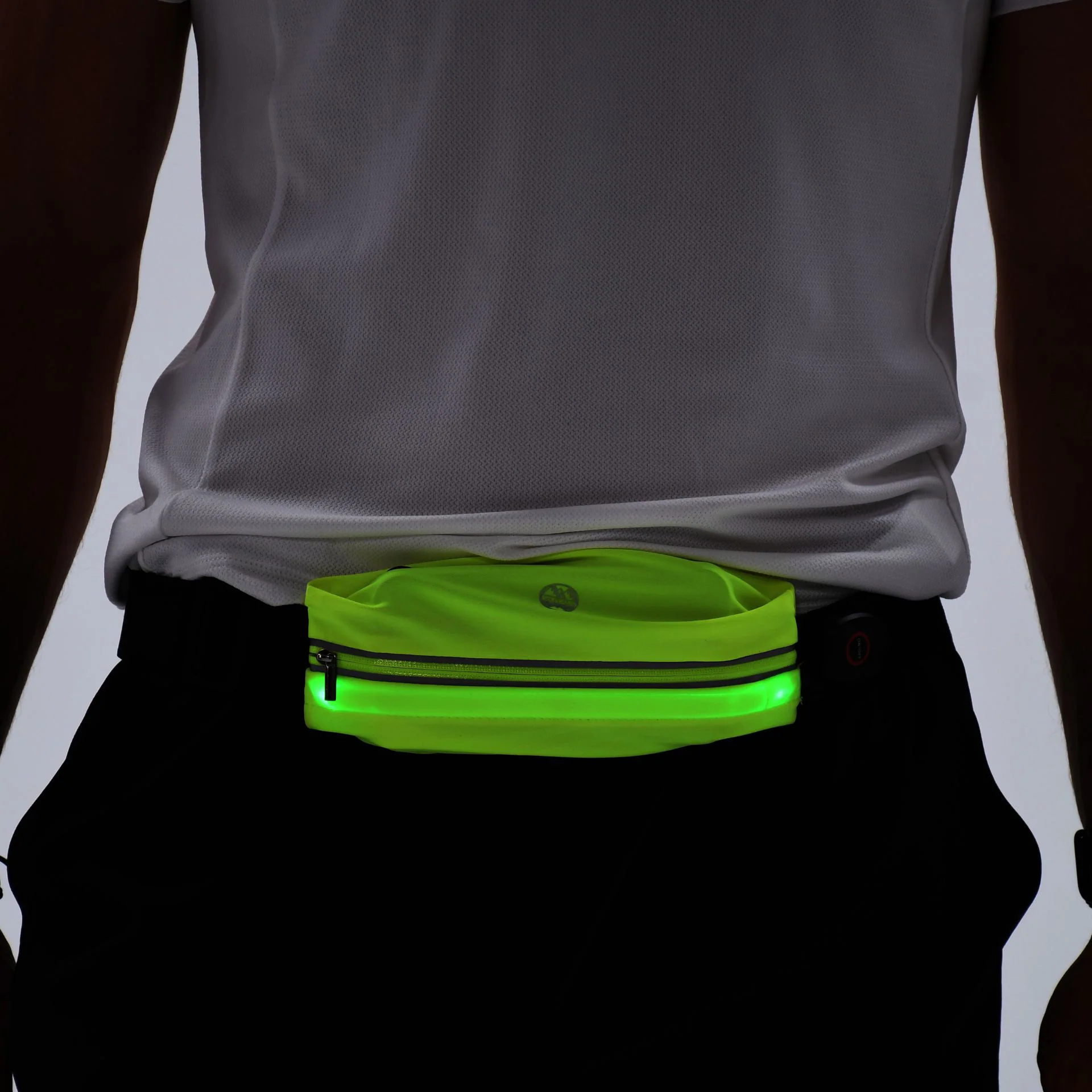 Six Peaks LED Running Waist Belt - Yellow - Image 6