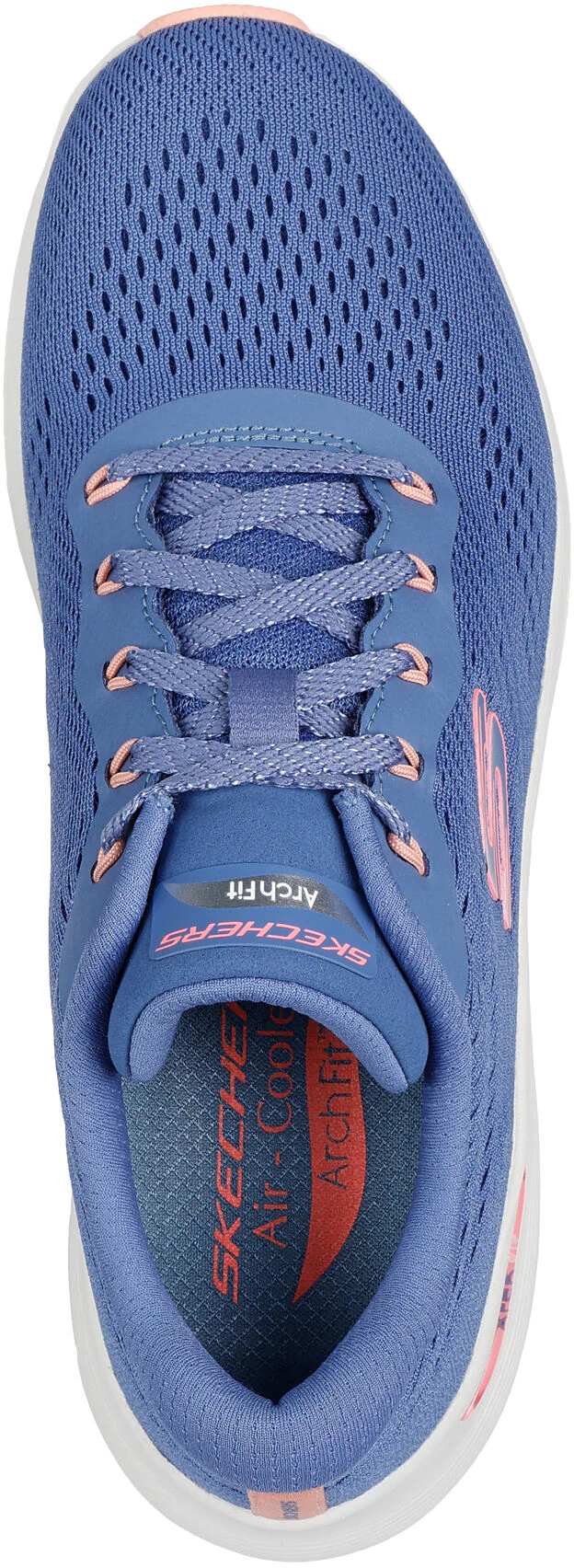 Skechers Arch Fit 2.0 Big League Womens Shoes - Blue - Image 4