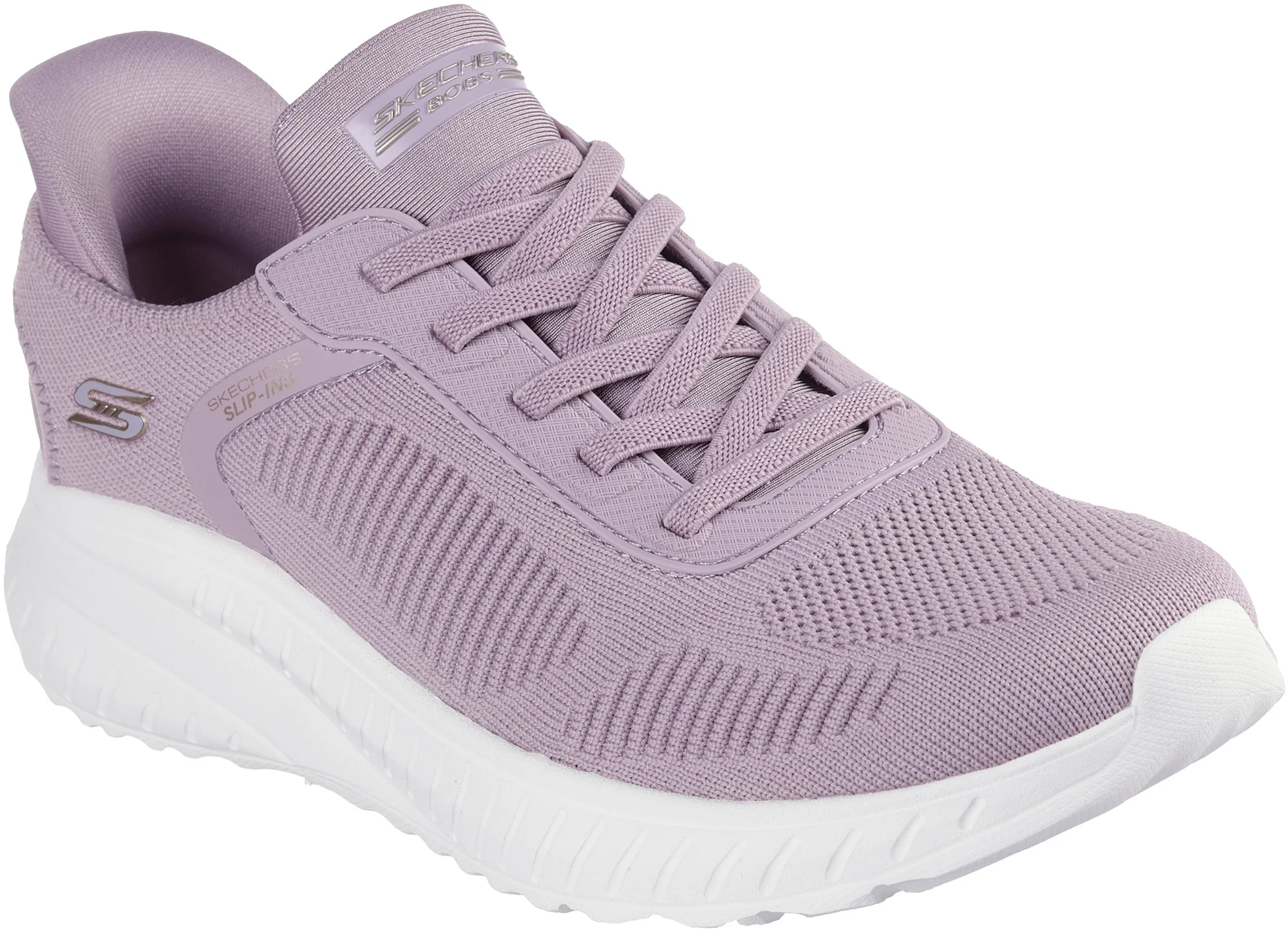 Skechers BOBS Sport Squad Chaos Womens Training Shoes - Purple - Image 5