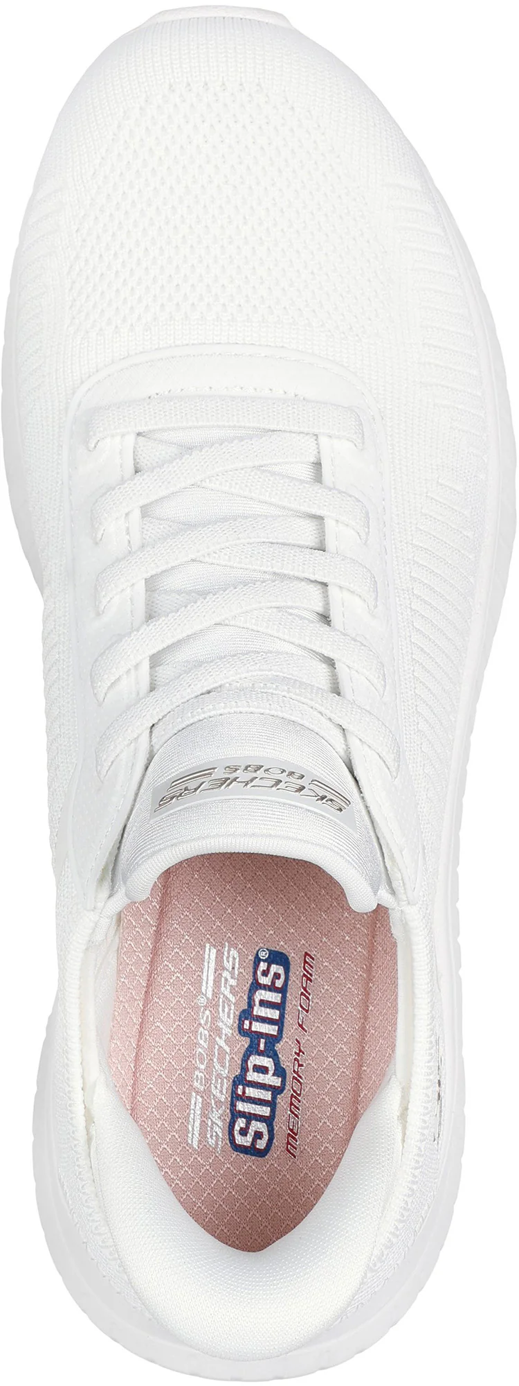 Skechers BOBS Sport Squad Chaos Womens Training Shoes - White - Image 4