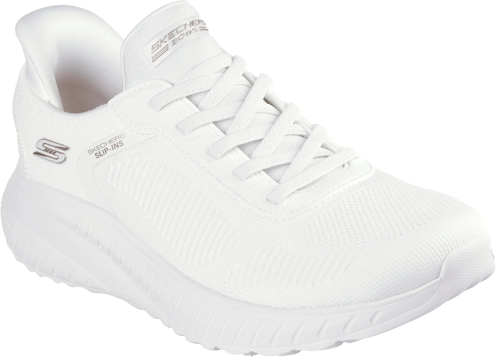 Skechers BOBS Sport Squad Chaos Womens Training Shoes - White - Image 5